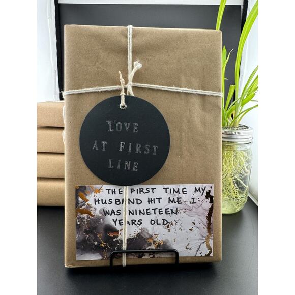 Love At First Line Book "The first time my husband hit me, I was nineteen..." - Picture 1 of 2